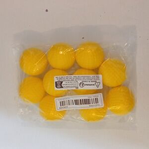 Practice foam golf balls